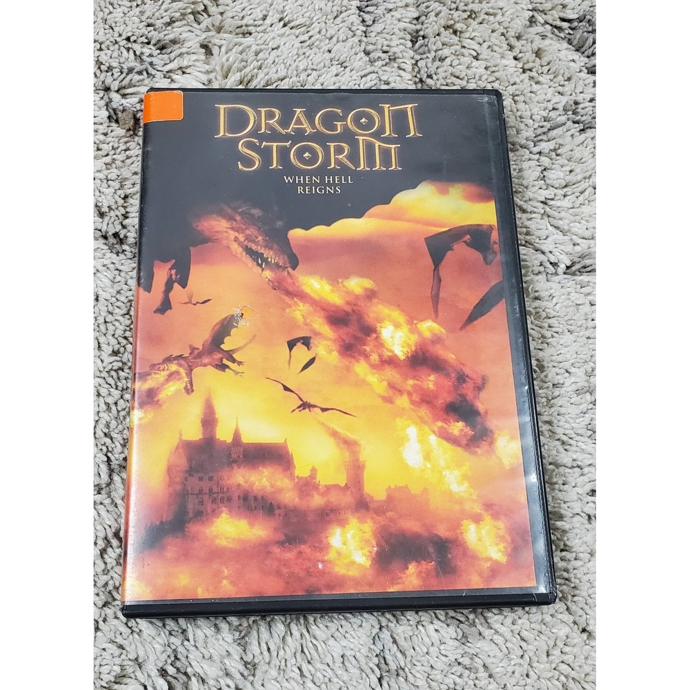 DEJ Dragon Storm DVD Black Good Fantasy Sci-Fi Movieโ 2004